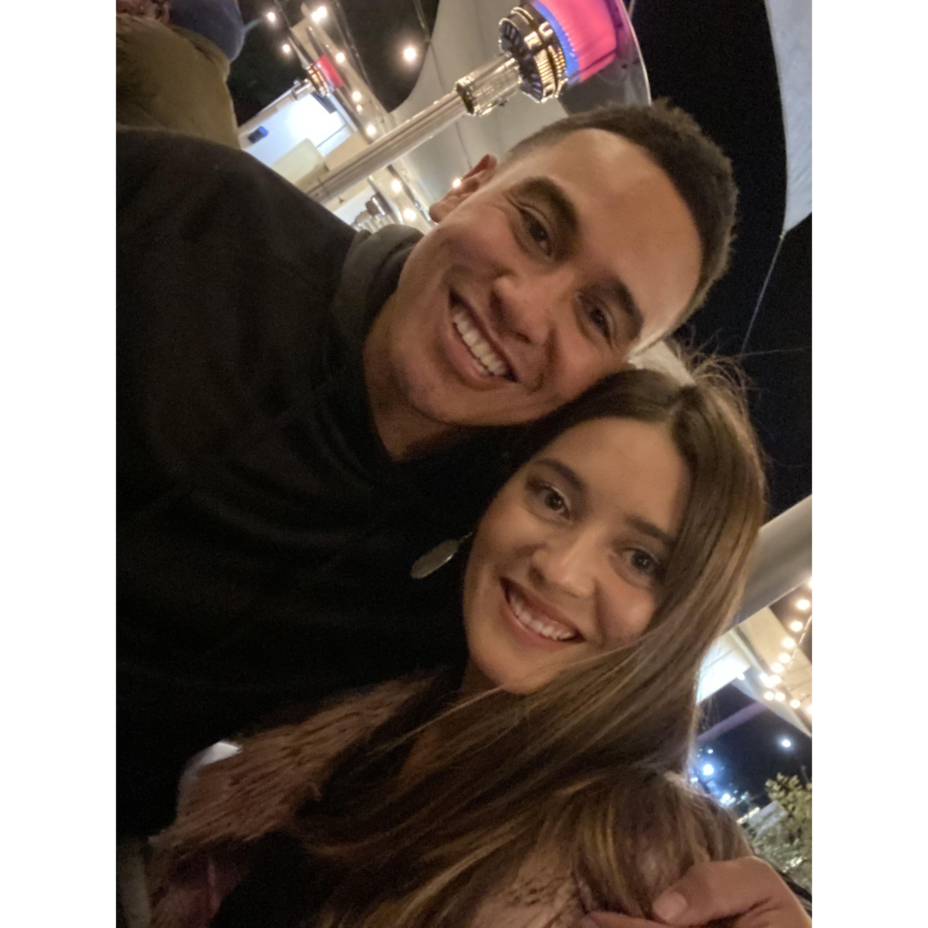 Our first date! 12/30/2020