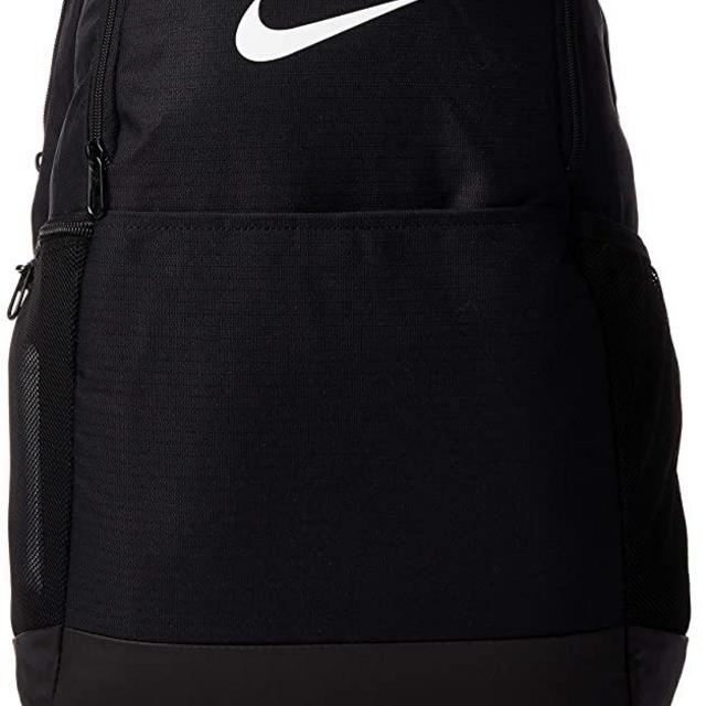 Nike Brasilia Medium Training Backpack, Nike Backpack for Women and Men with Secure Storage & Water Resistant Coating, Black/Black/White