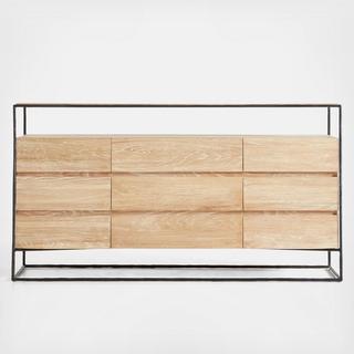 Dahlia 9-Drawer Dresser with Shelf