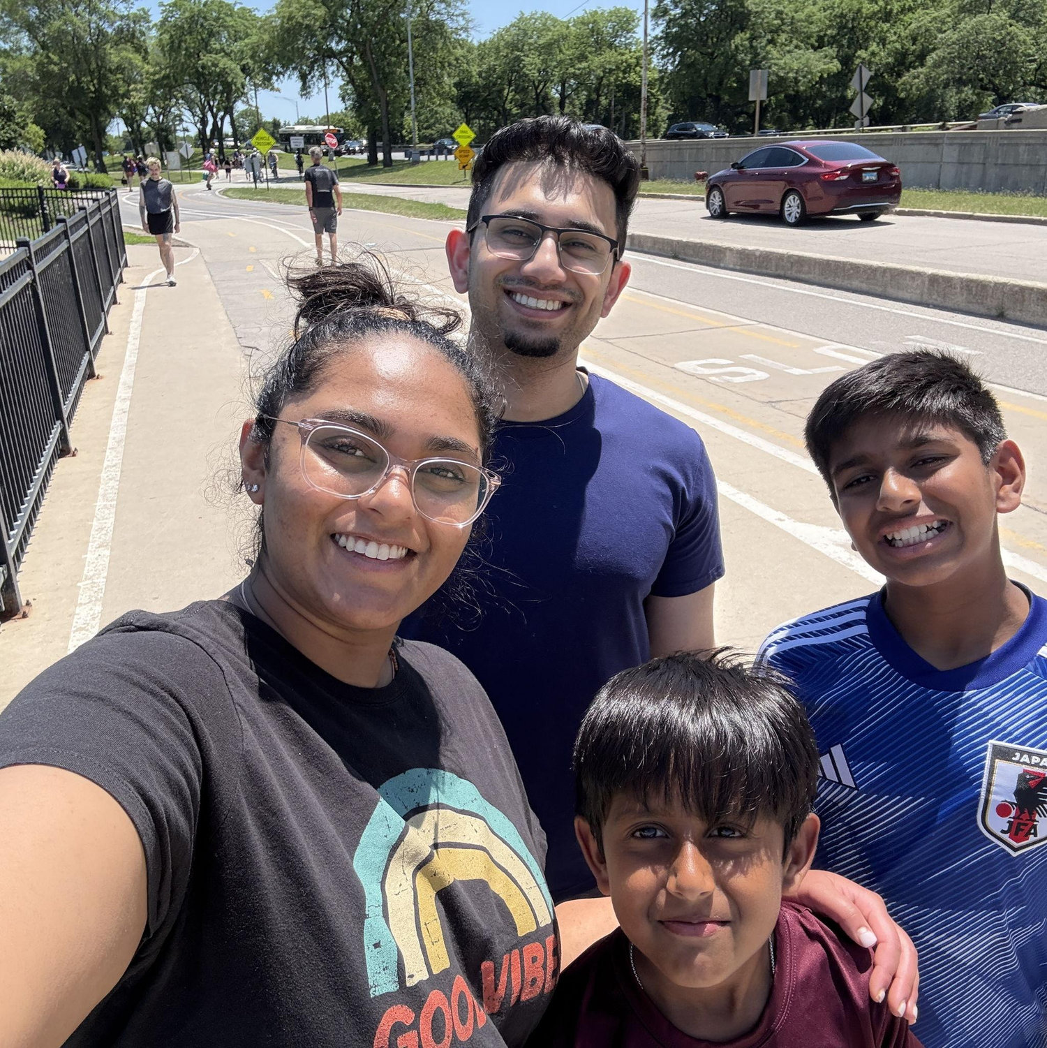 Hanging out with our favorite chicago fam <3