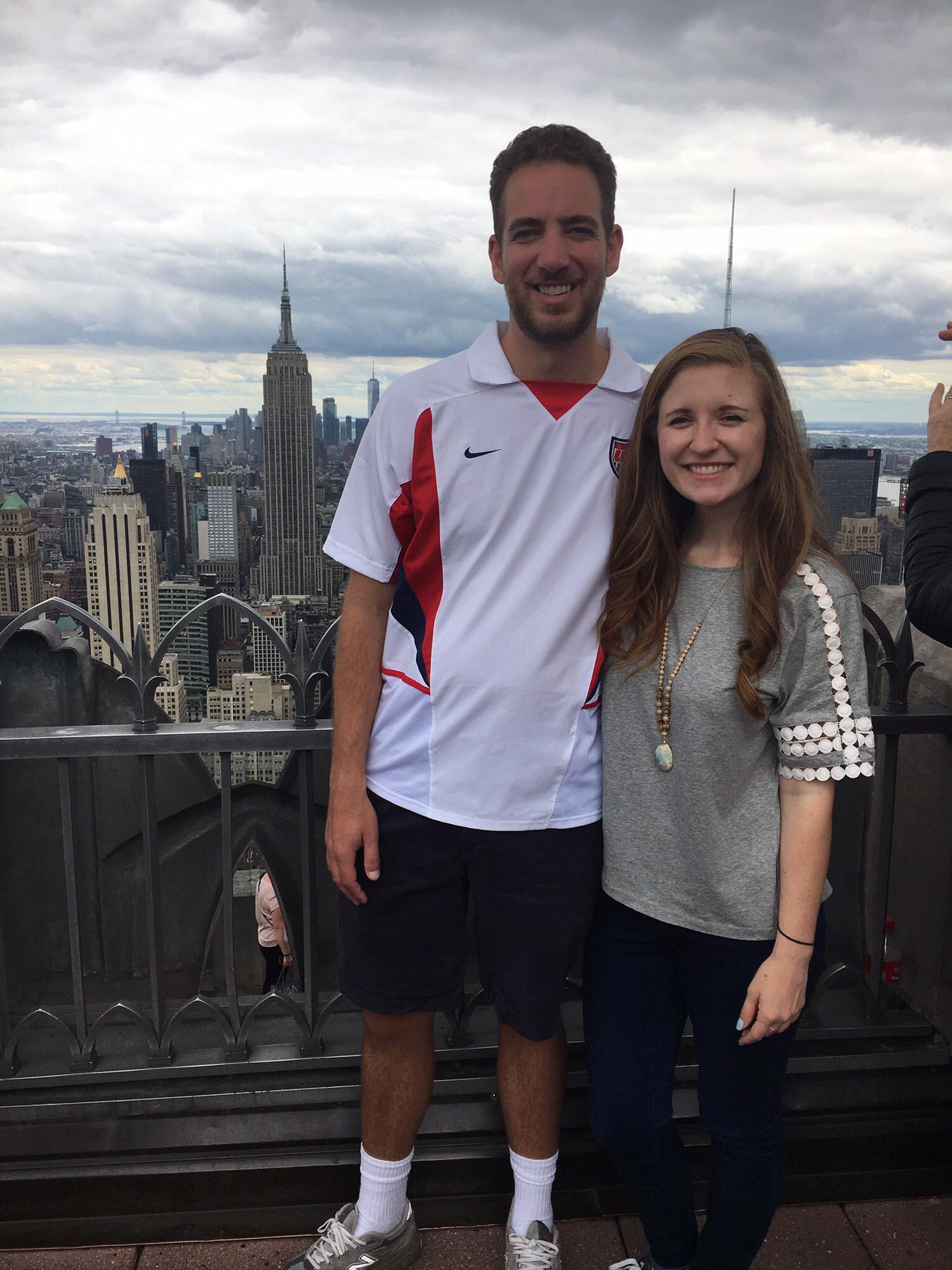 New York City (Mitch’s first visit!)