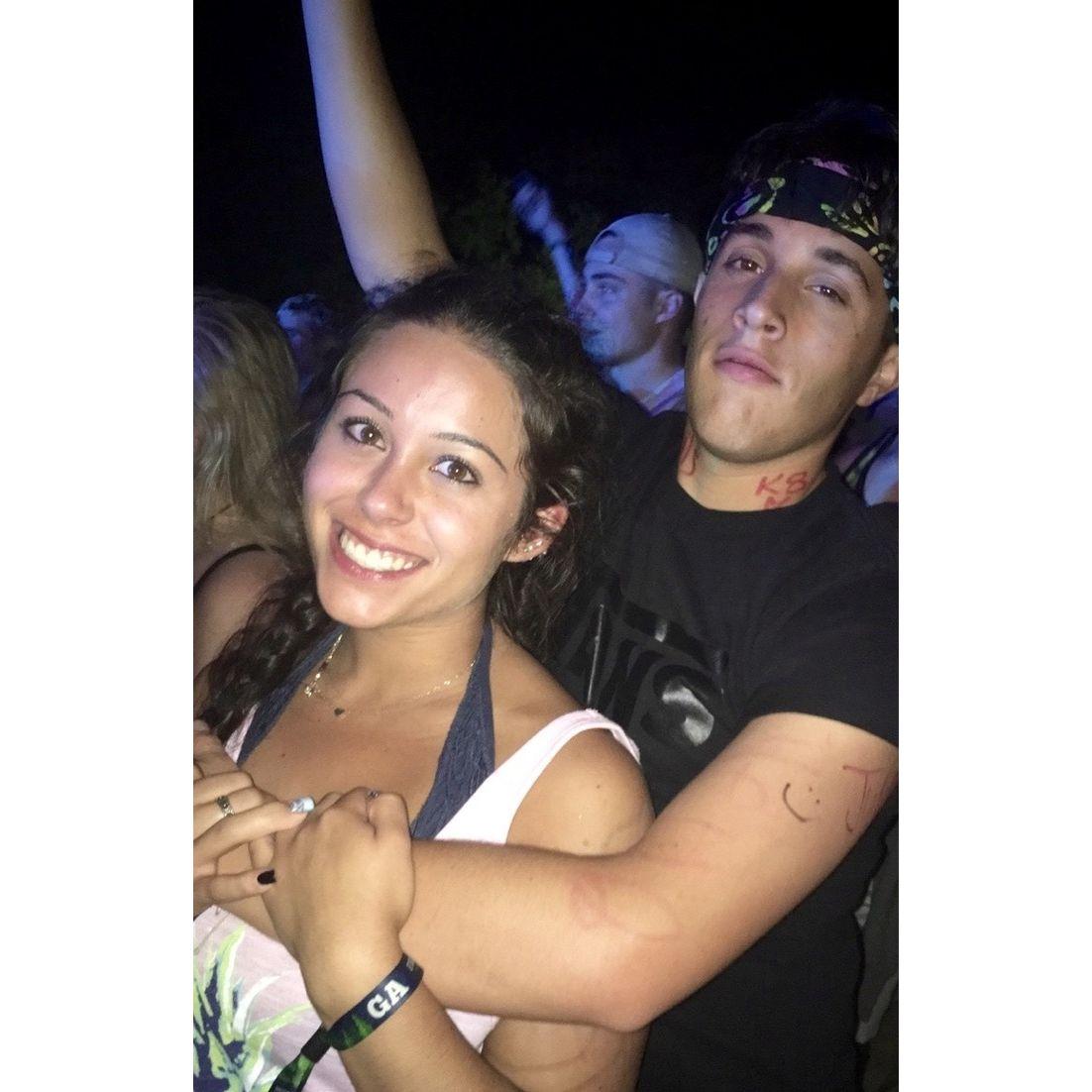 6/18/2016 - The day Kyle asked Hailey to be his girlfriend! Firefly Music Festival 2016