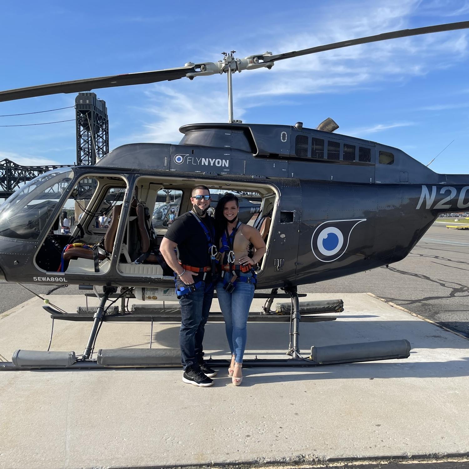 Our first Helicopter ride