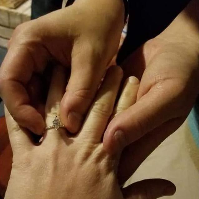 Jan 2, 2019 Drew proposed at home by the fire
