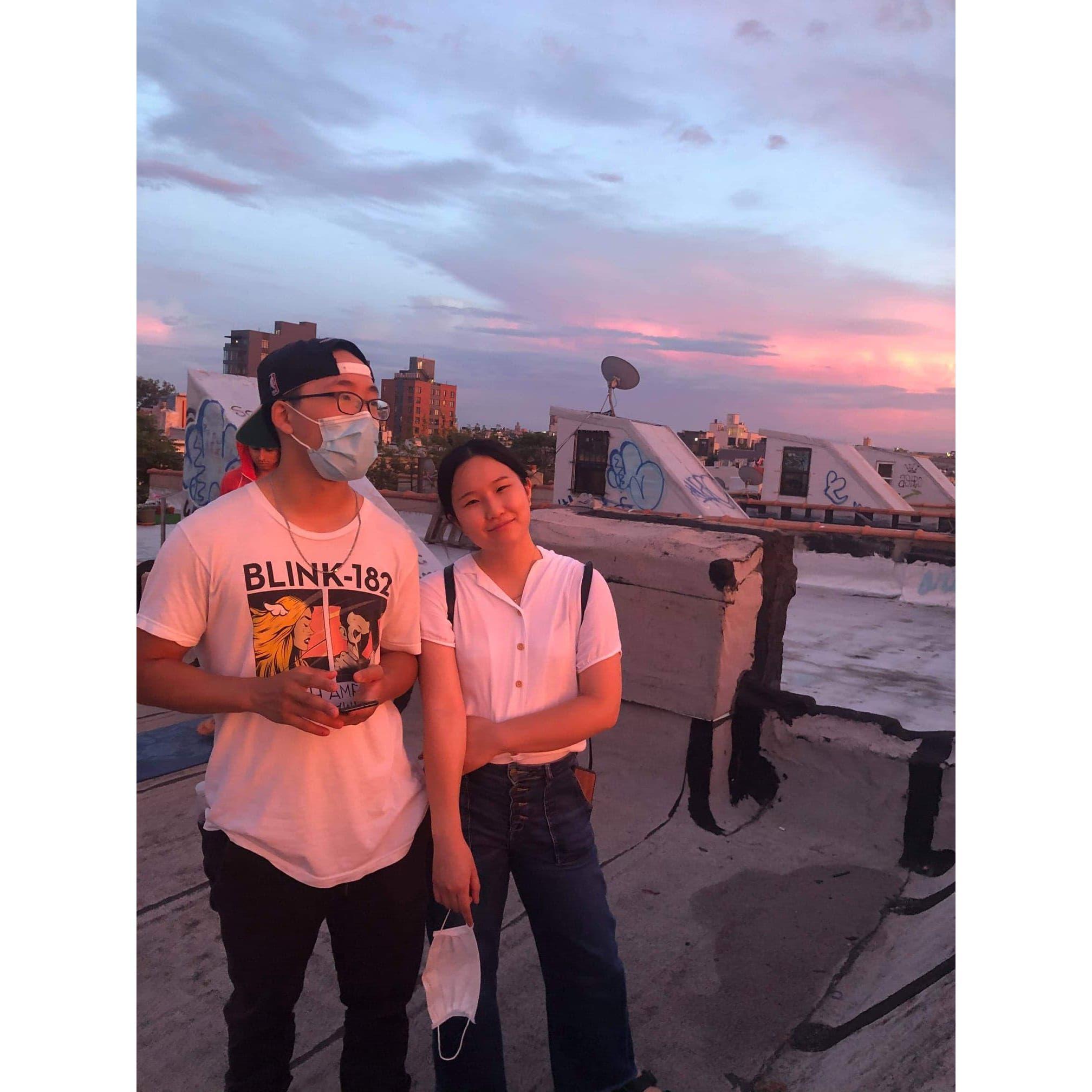 Rooftop in Brooklyn
