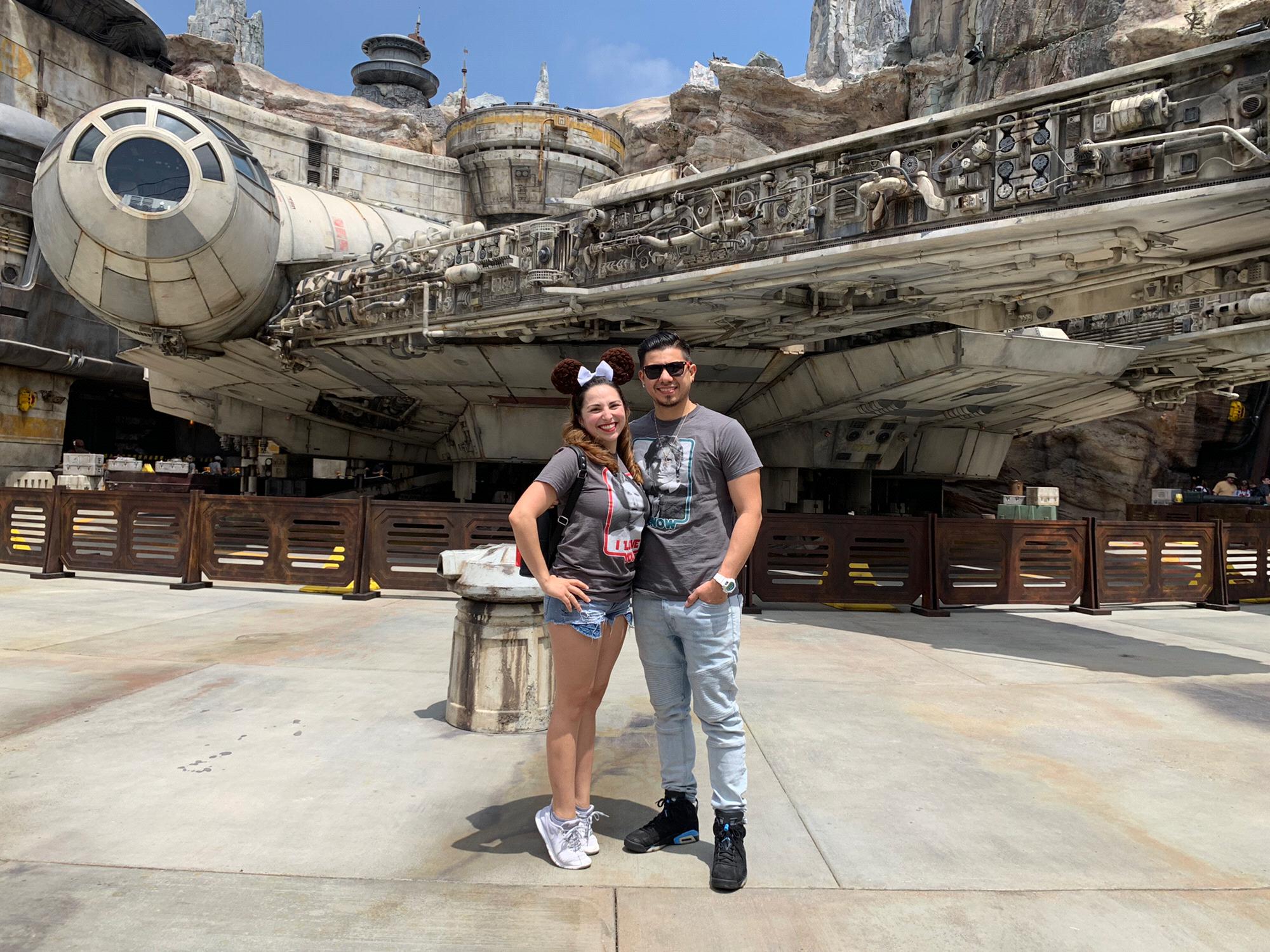 Dougie convinced Vanessa they should become Disney season pass holders, and Vanessa never looked back! She began to make her own ears like her Leia braided buns here 6/5/2019