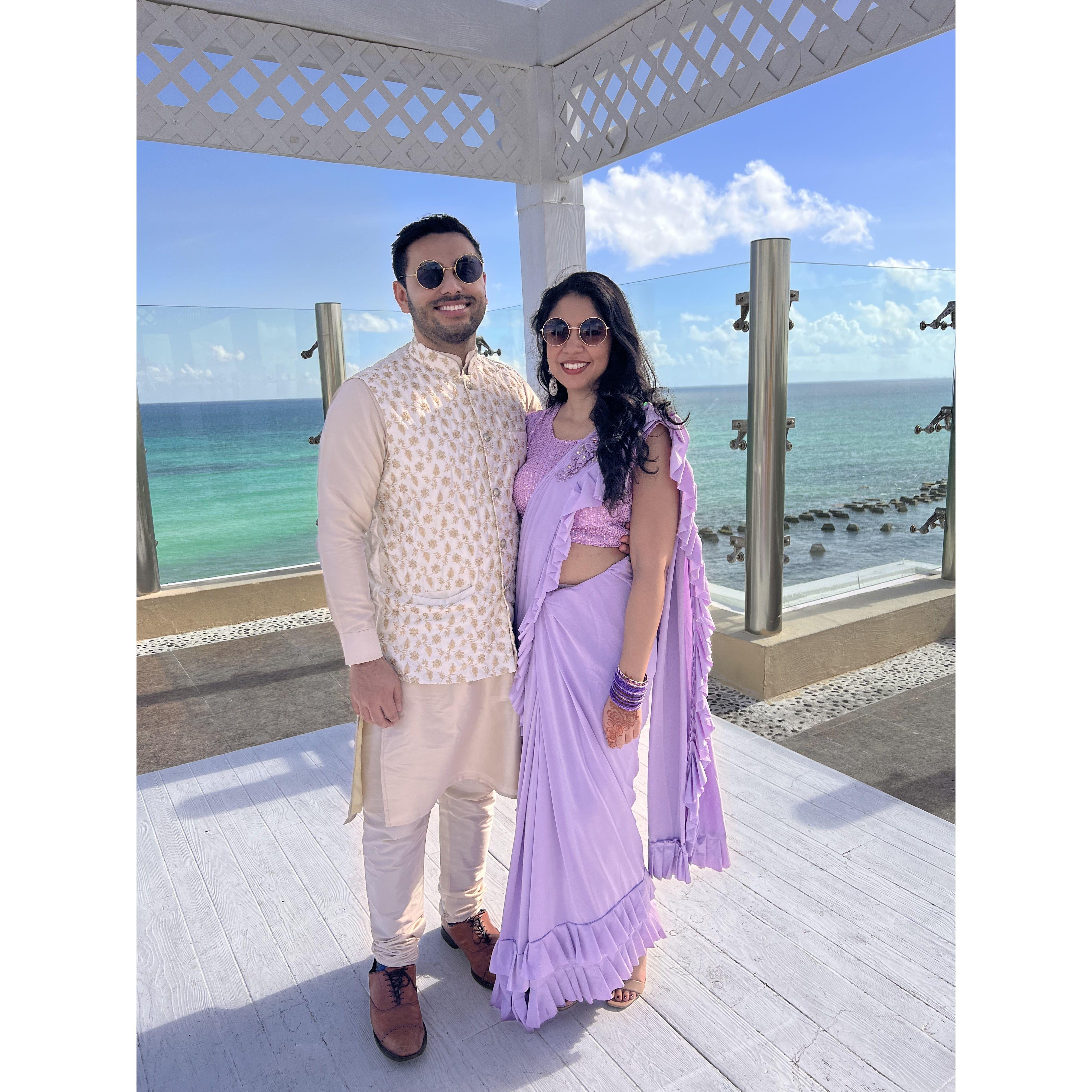 Fun fact, during the 2022-2023 wedding season, Priya witnessed 9 beautiful weddings! Now, she can't wait for her own :)