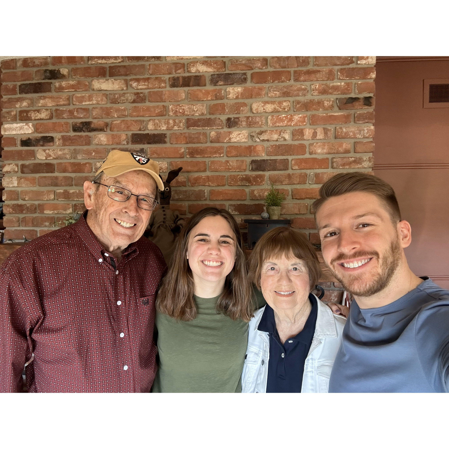 We love trips to visit Abby's grandma and grandpa in central Kansas!