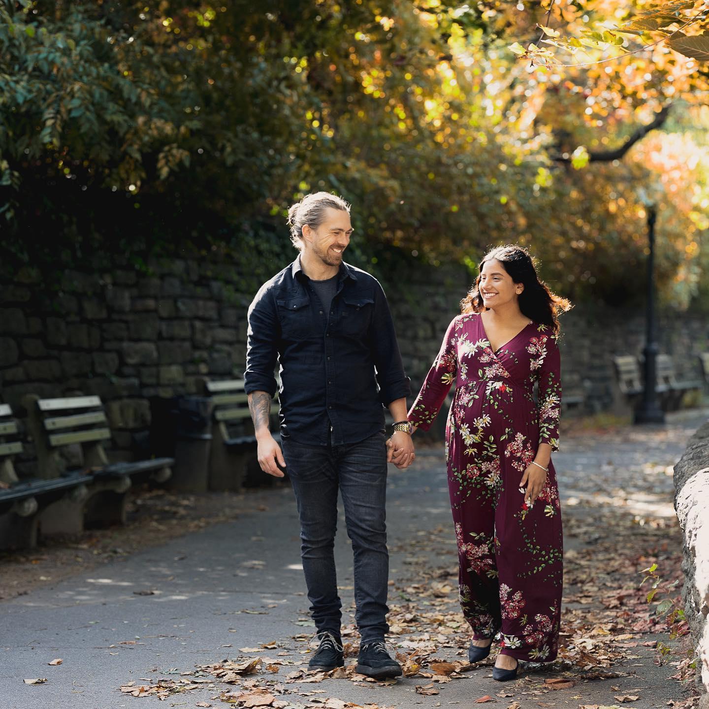 Maternity Shoot in NYC, November 2021