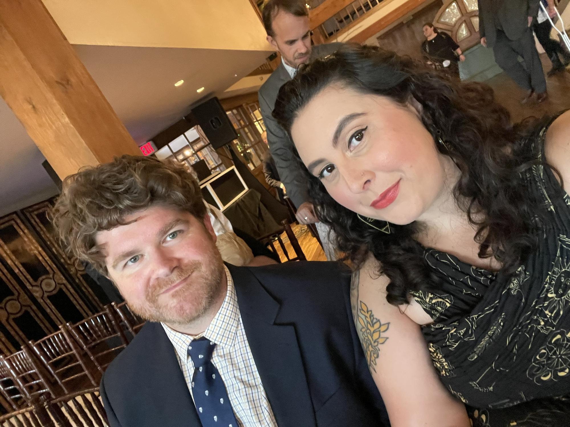 We clean up OK