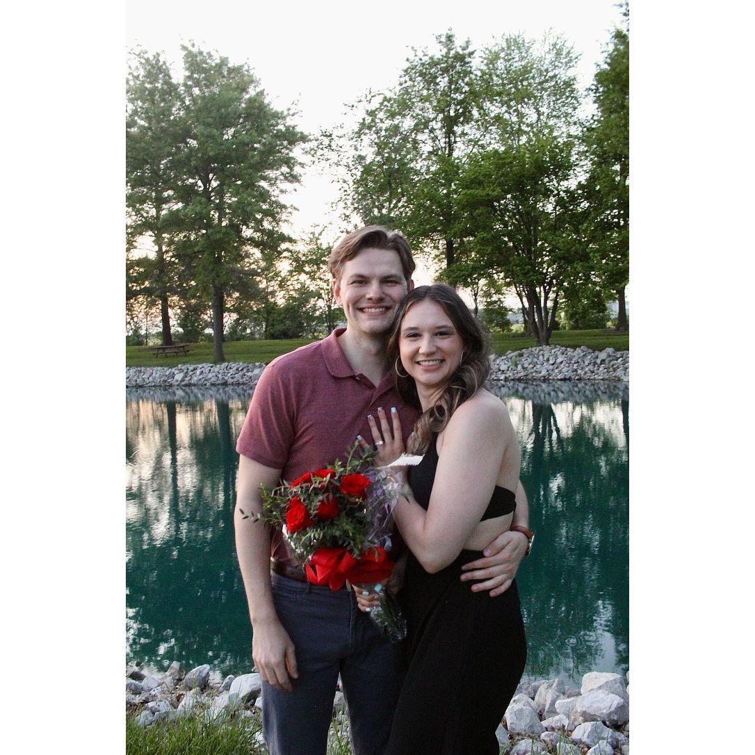 May 3rd, 2024 Lane asked me to marry him!