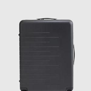 Expandable Check-In Hard Shell Suitcase - 24" - black