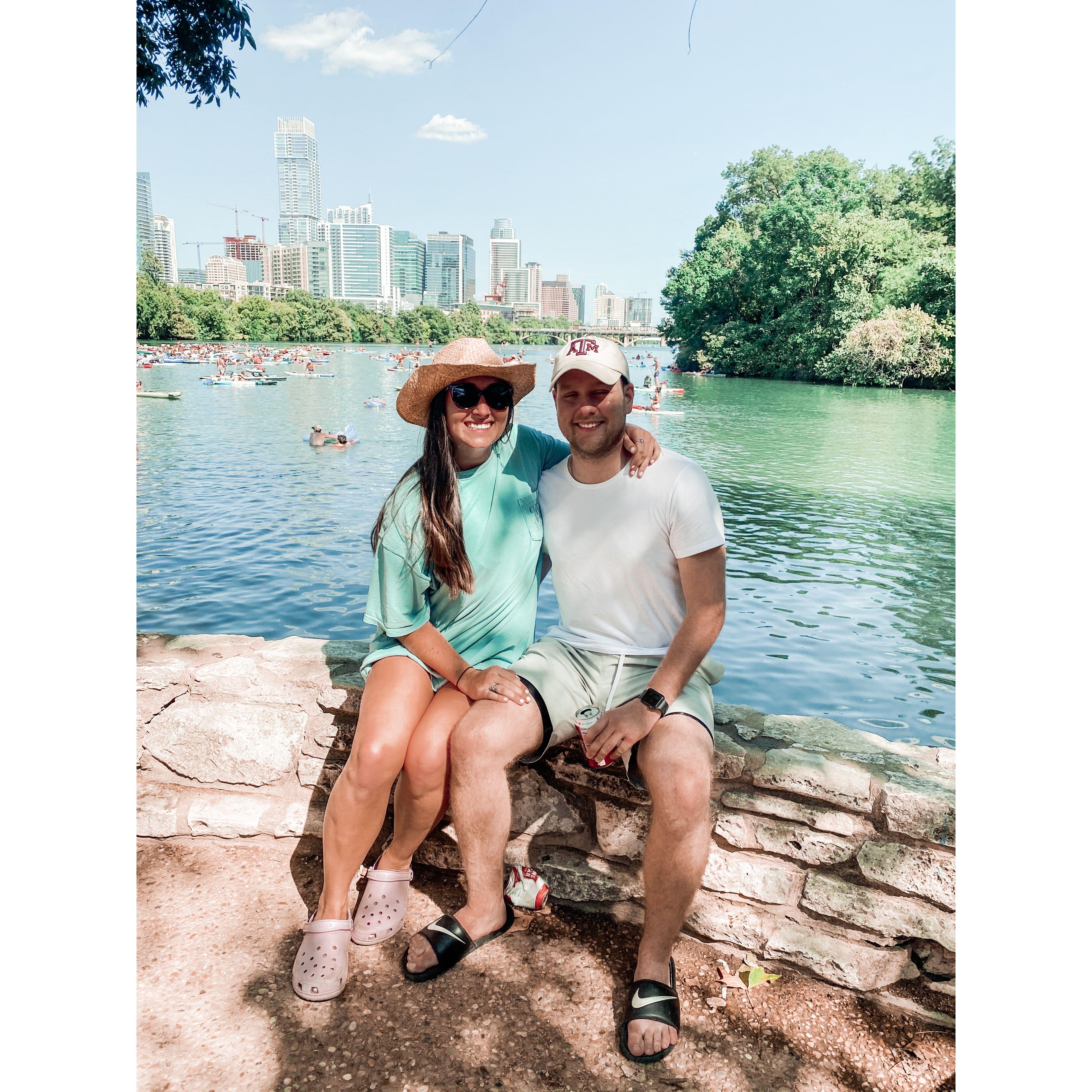 spending Texas summers by the water!