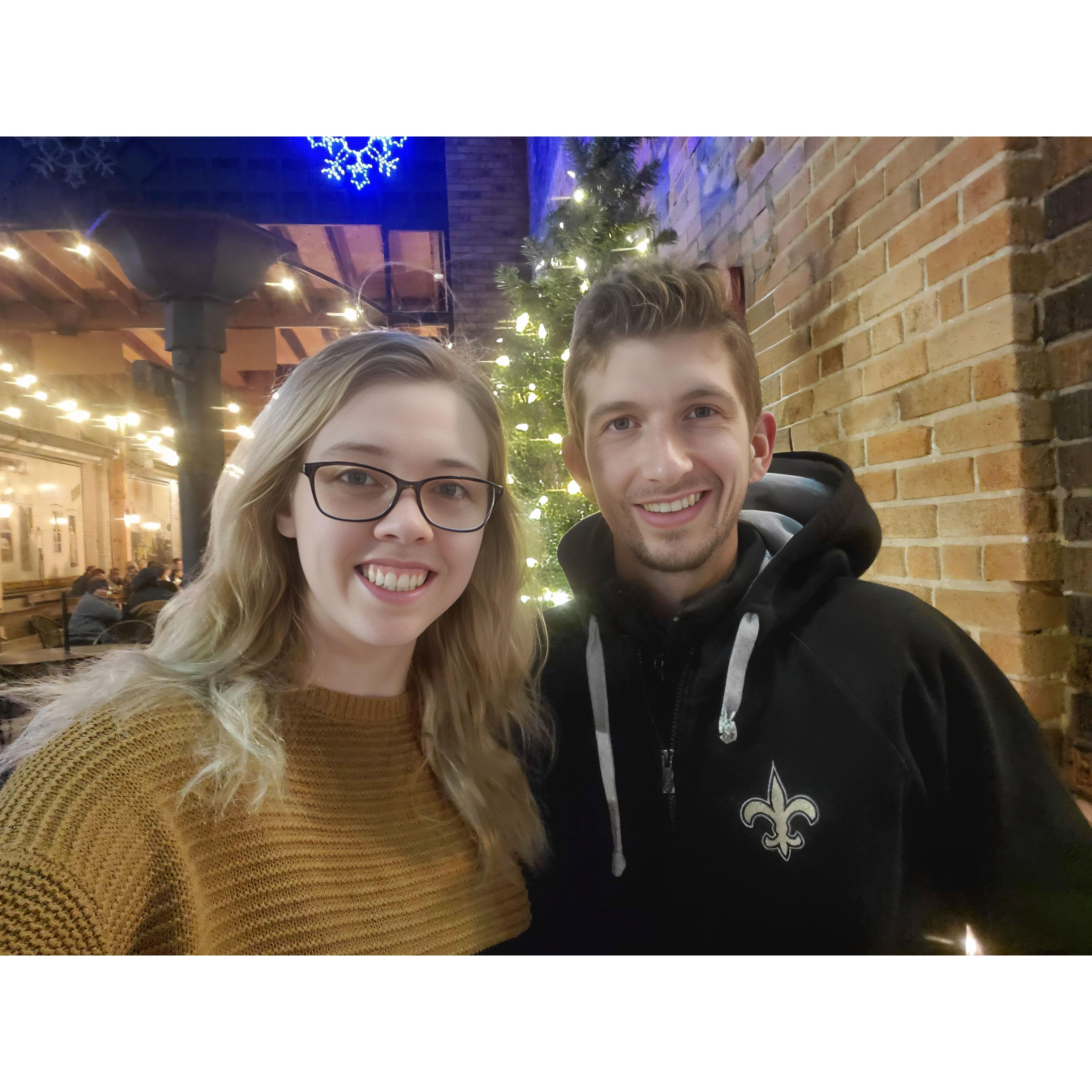 Date night in South Dakota. We vacationed there in the fall of 2020.