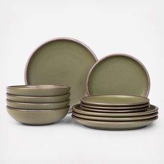 12-Piece Dinnerware Set, Service for 4