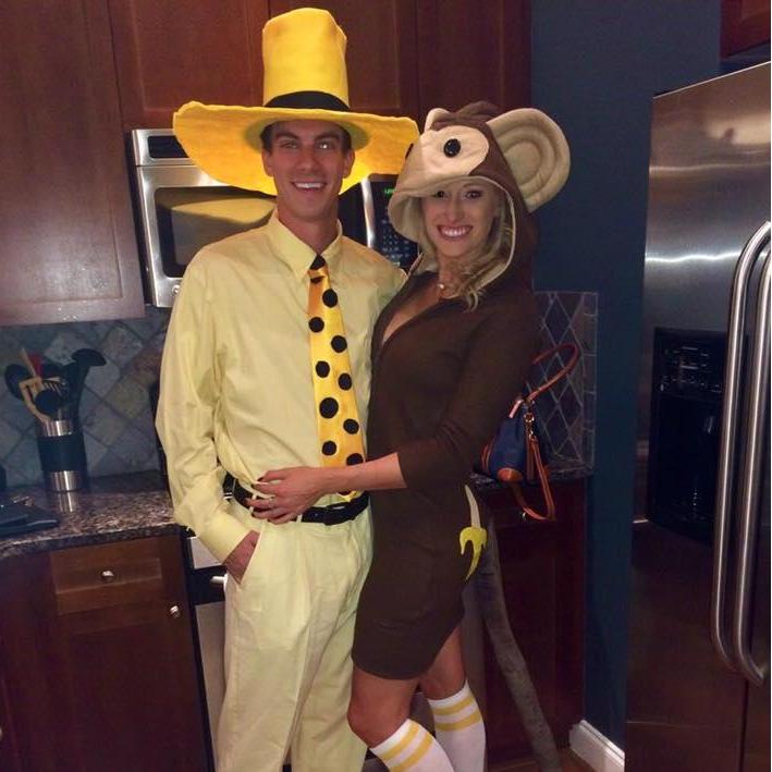 1st Halloween together - introducing Chris to my addition of making costumes!