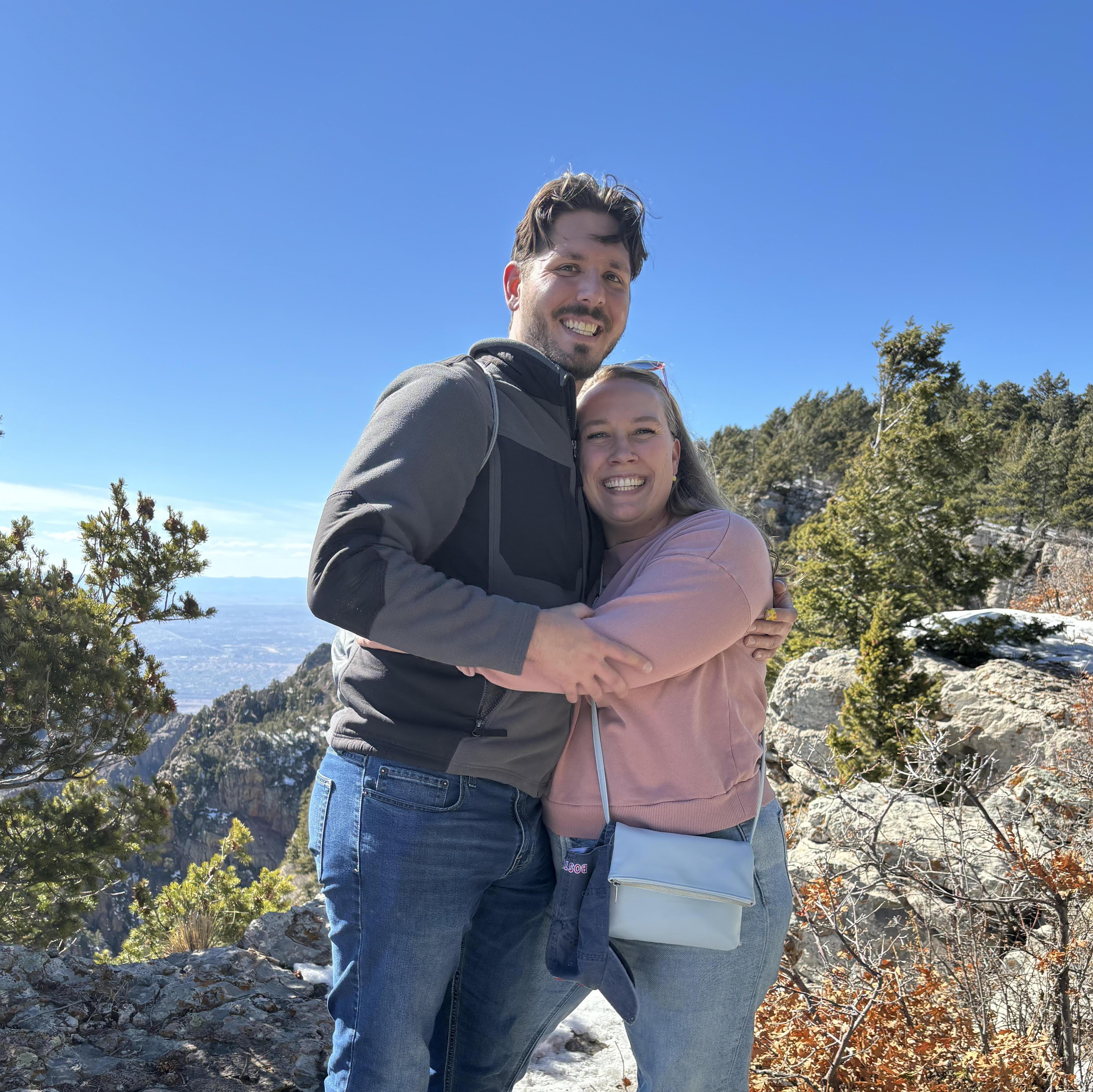 Visiting New Mexico together for the first time