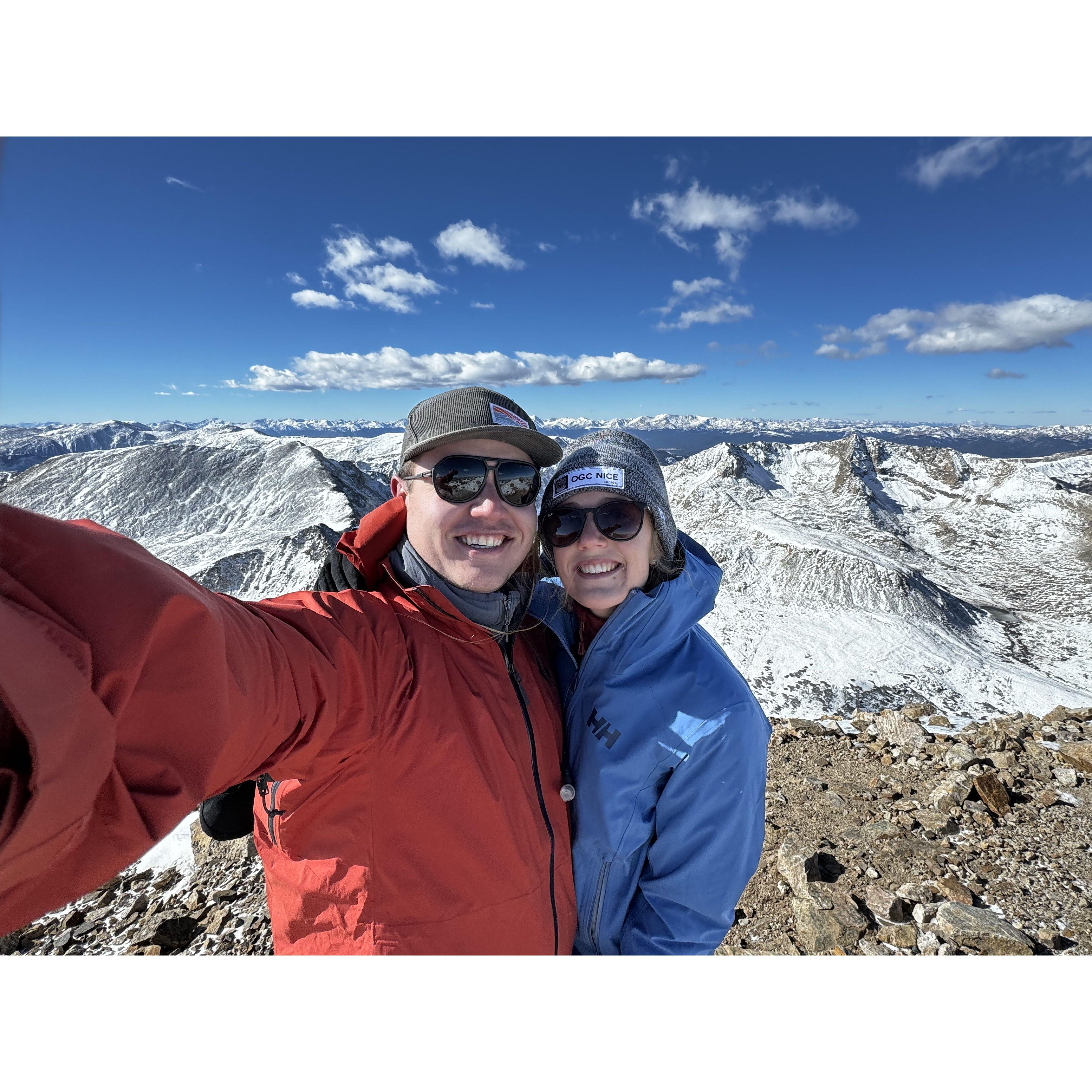 two year anniversary hike!