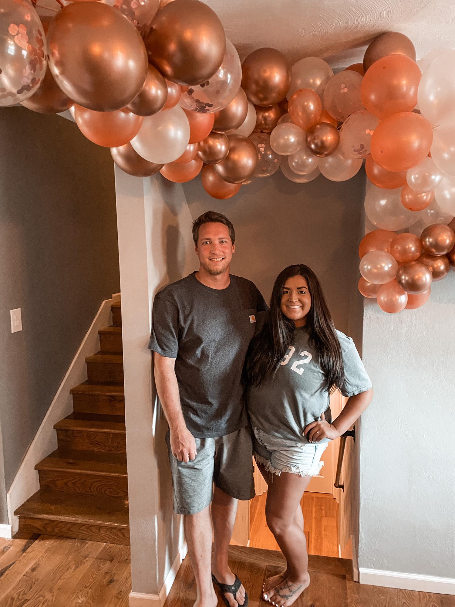 Brandon outdid himself for my 30th birthday. He’s officially in charge of all balloon arches!