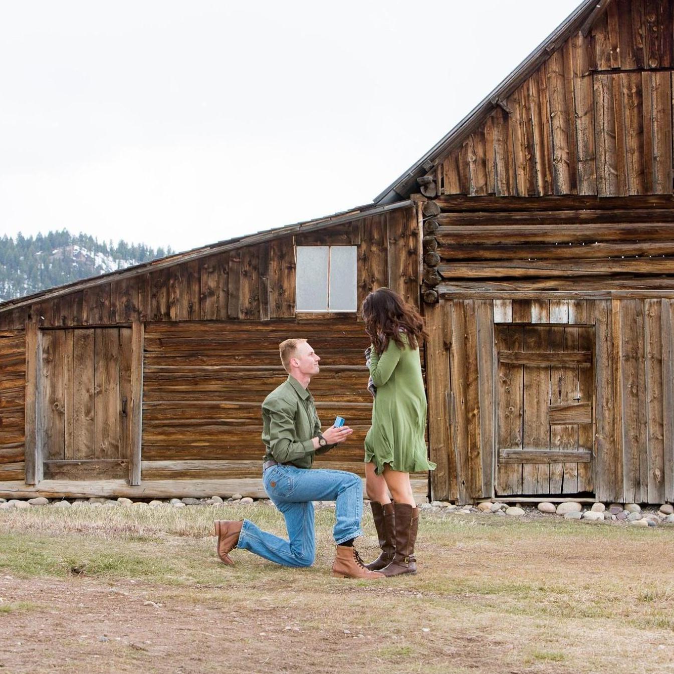 She said yes!
