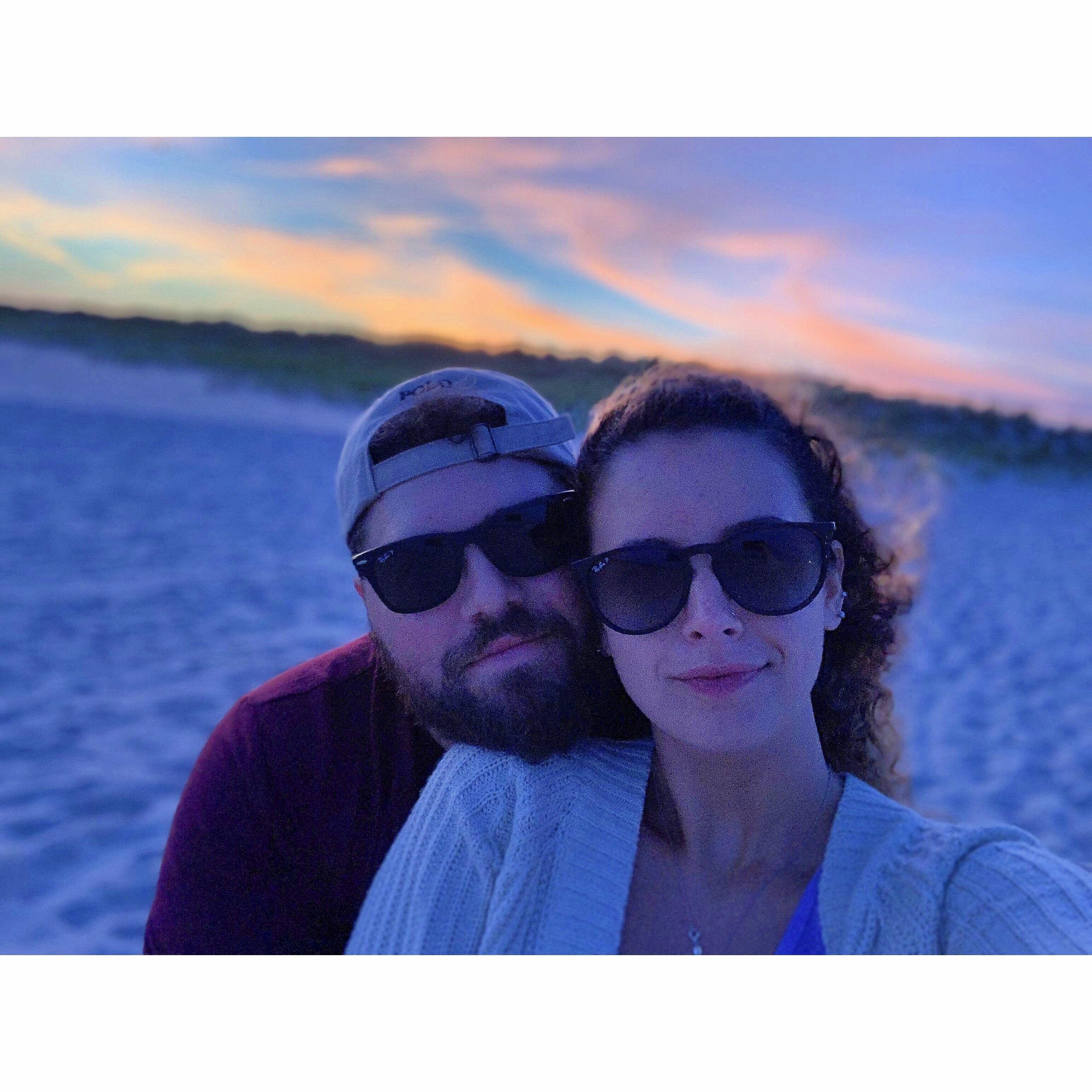 July 1, 2019; Two years, one month and 28 days later, Frank will propose at this exact spot