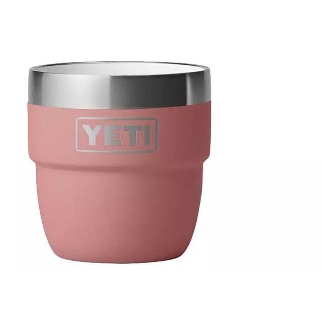 YETI Rambler 4 oz Stackable Cup, Stainless Steel, Vacuum Insulated Espresso/Coffee Cup, 2 Pack