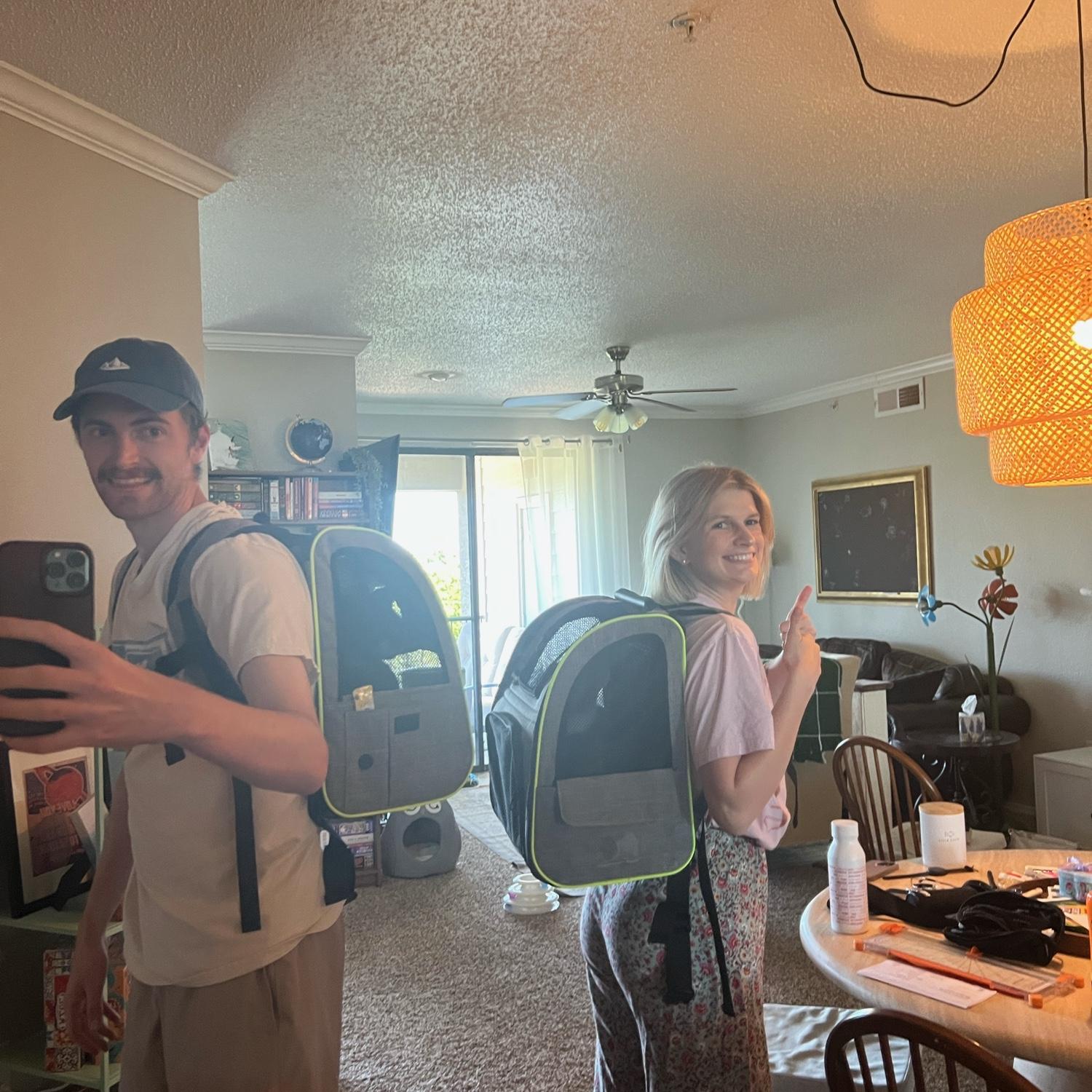 We love being cat parents!! Summer 2025.