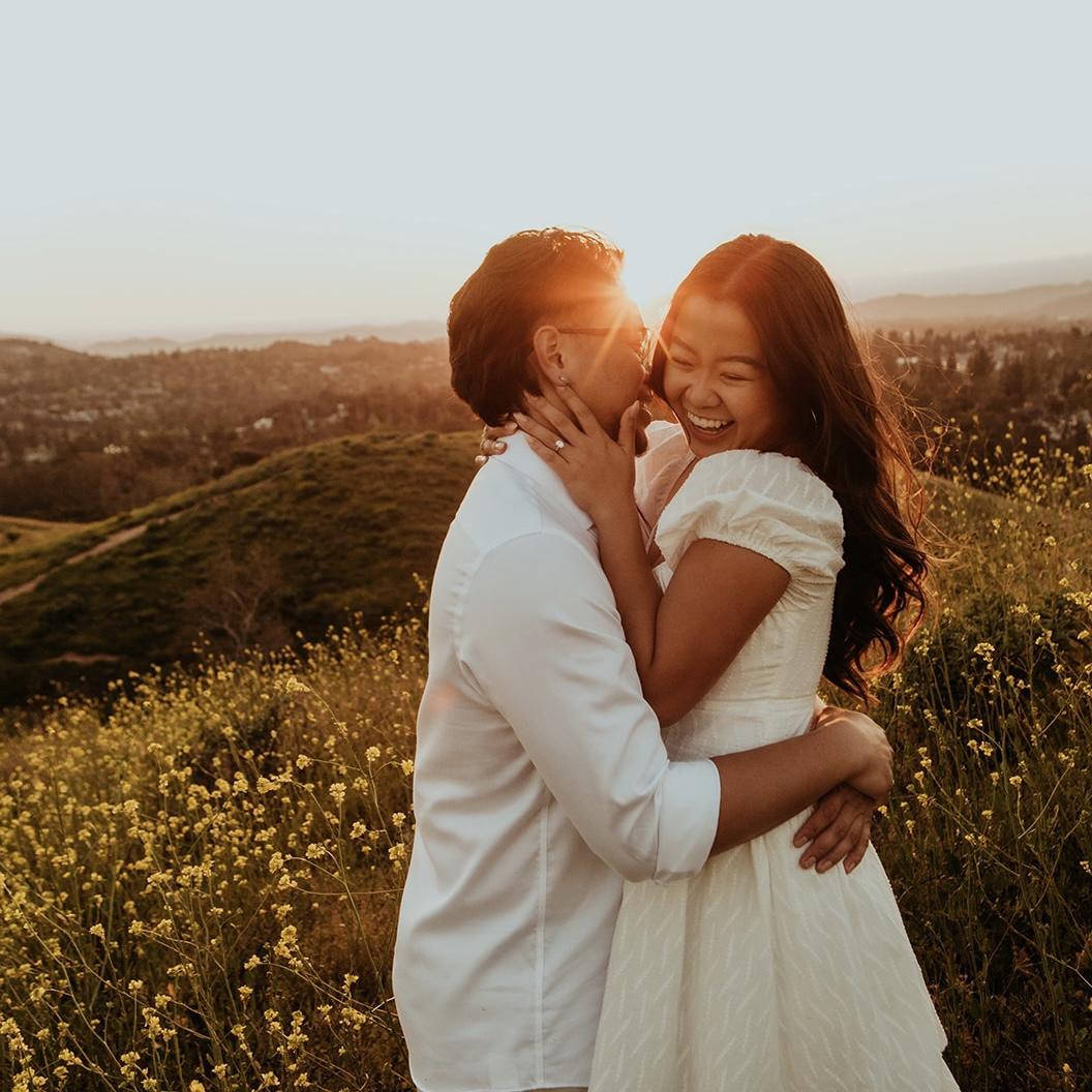 04.02.23, a surprise engagement shoot the next day, he knows me so well