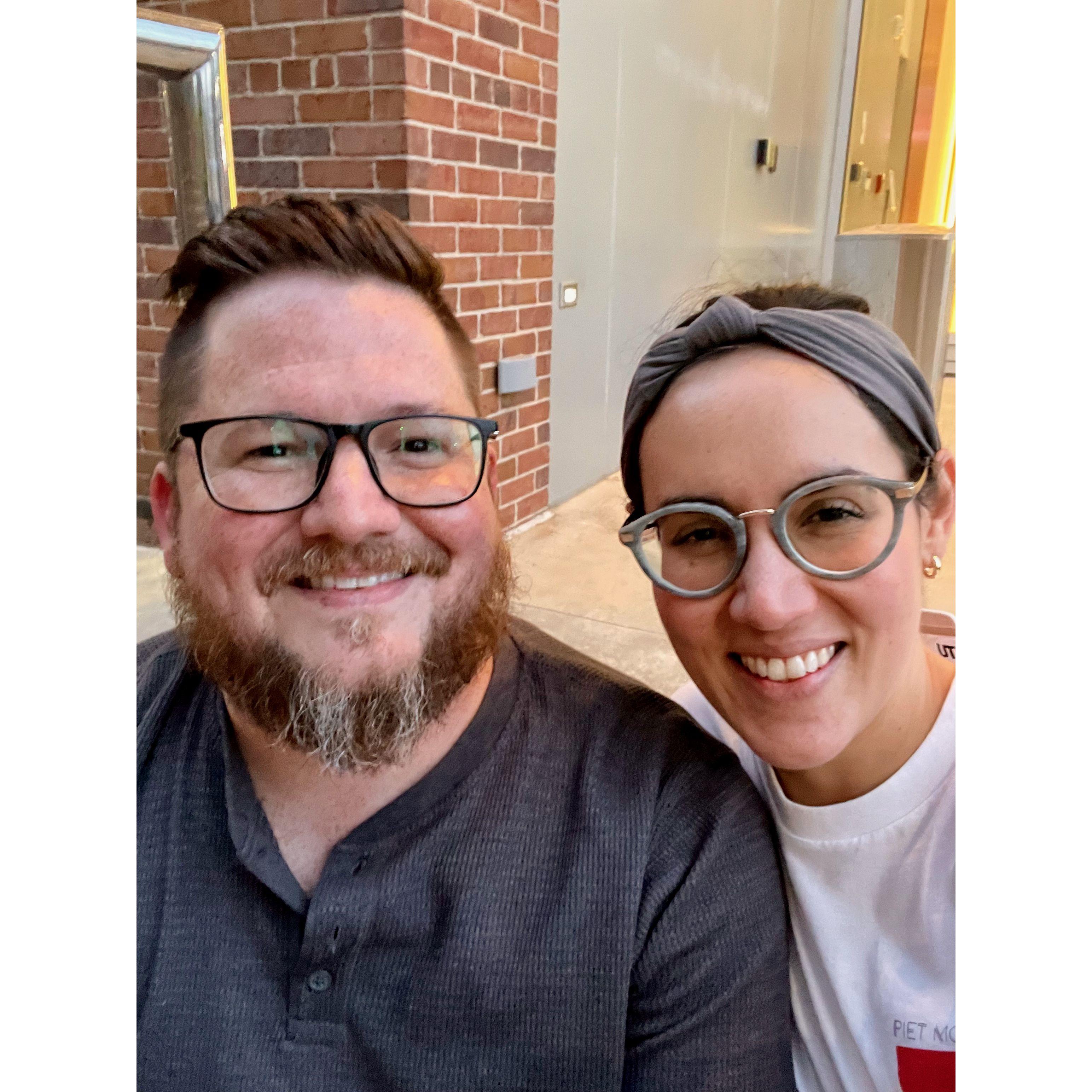 Our first pic together