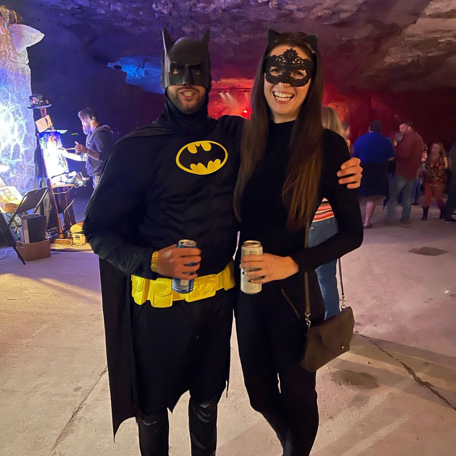 Batman and Cat Woman - Halloween 2021