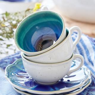 Dori Tea Cup & Saucer, Set of 2