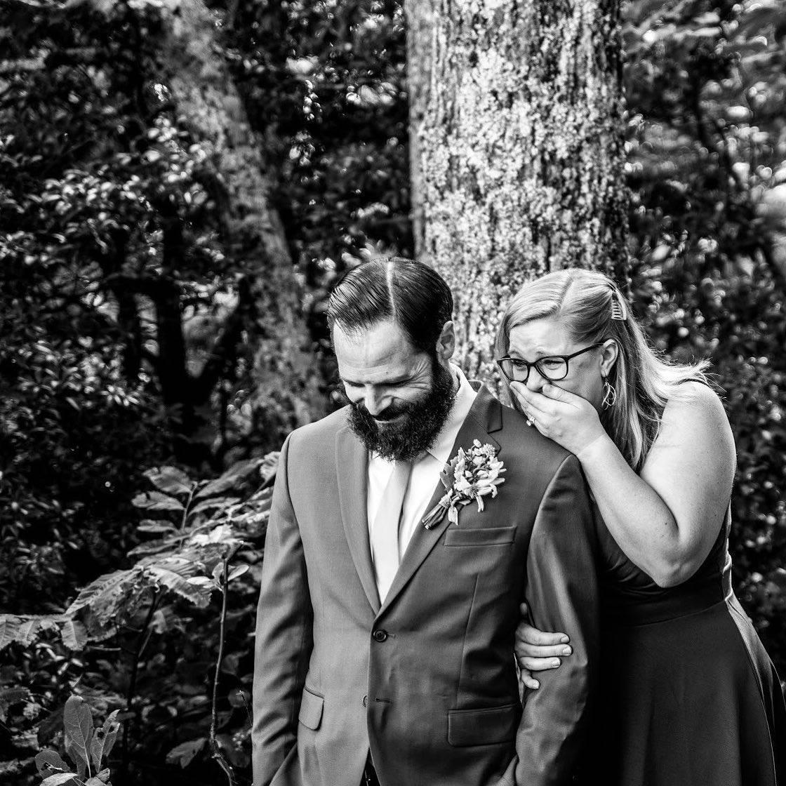 Maddie and Luther Woodruff's wedding in Asheville, Nc.