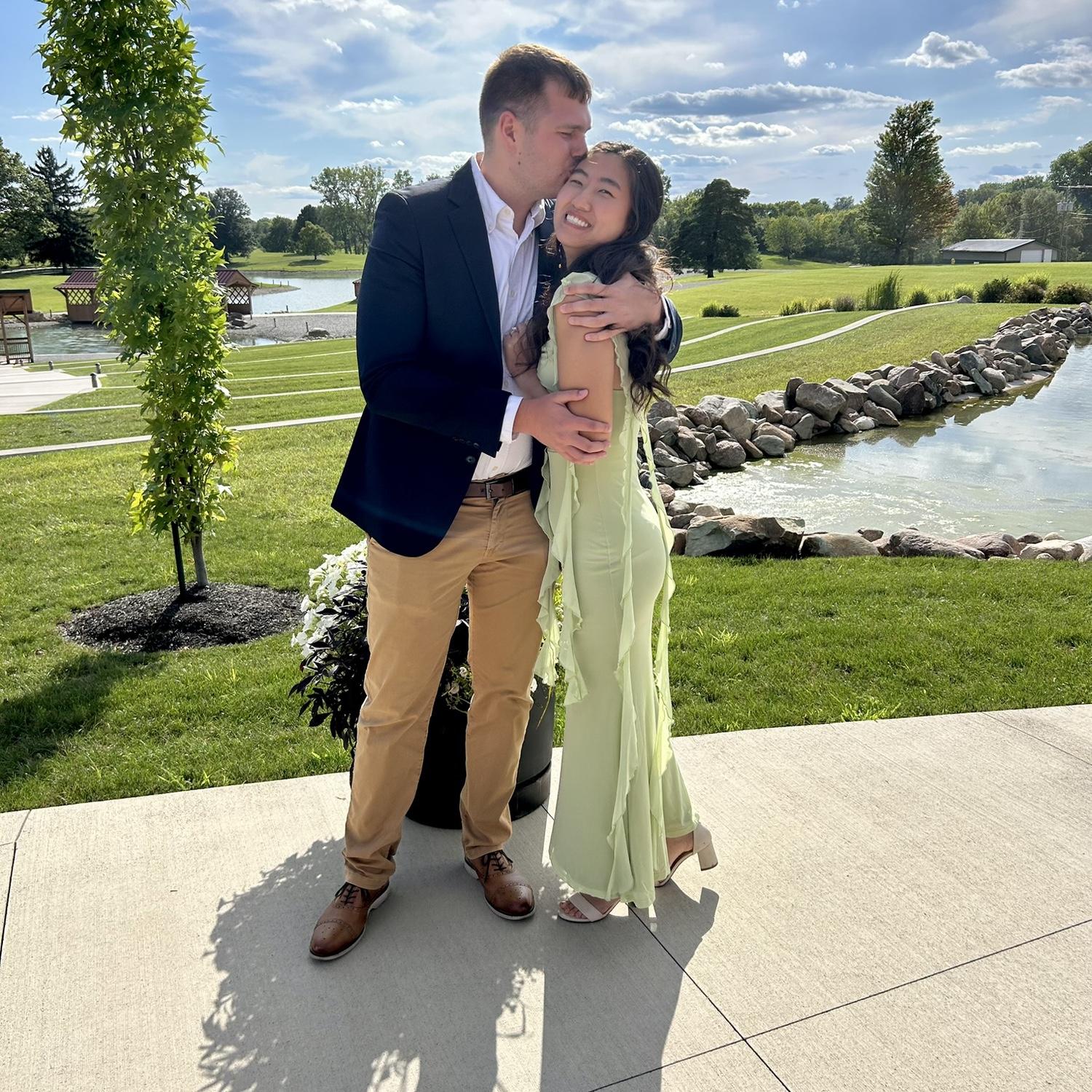 Another wedding together (congrats Trevor and Alexa)!