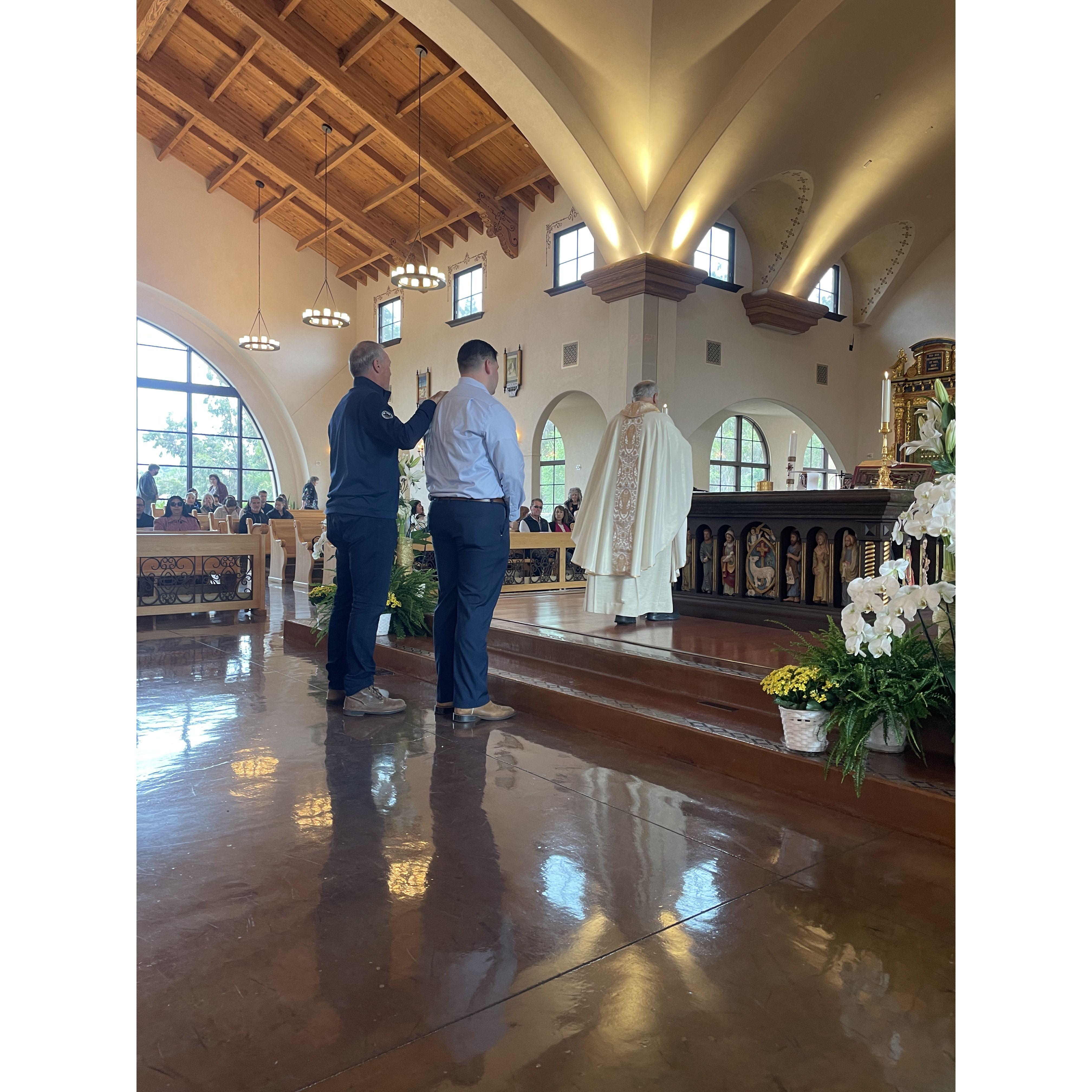 Isaiah's confirmation