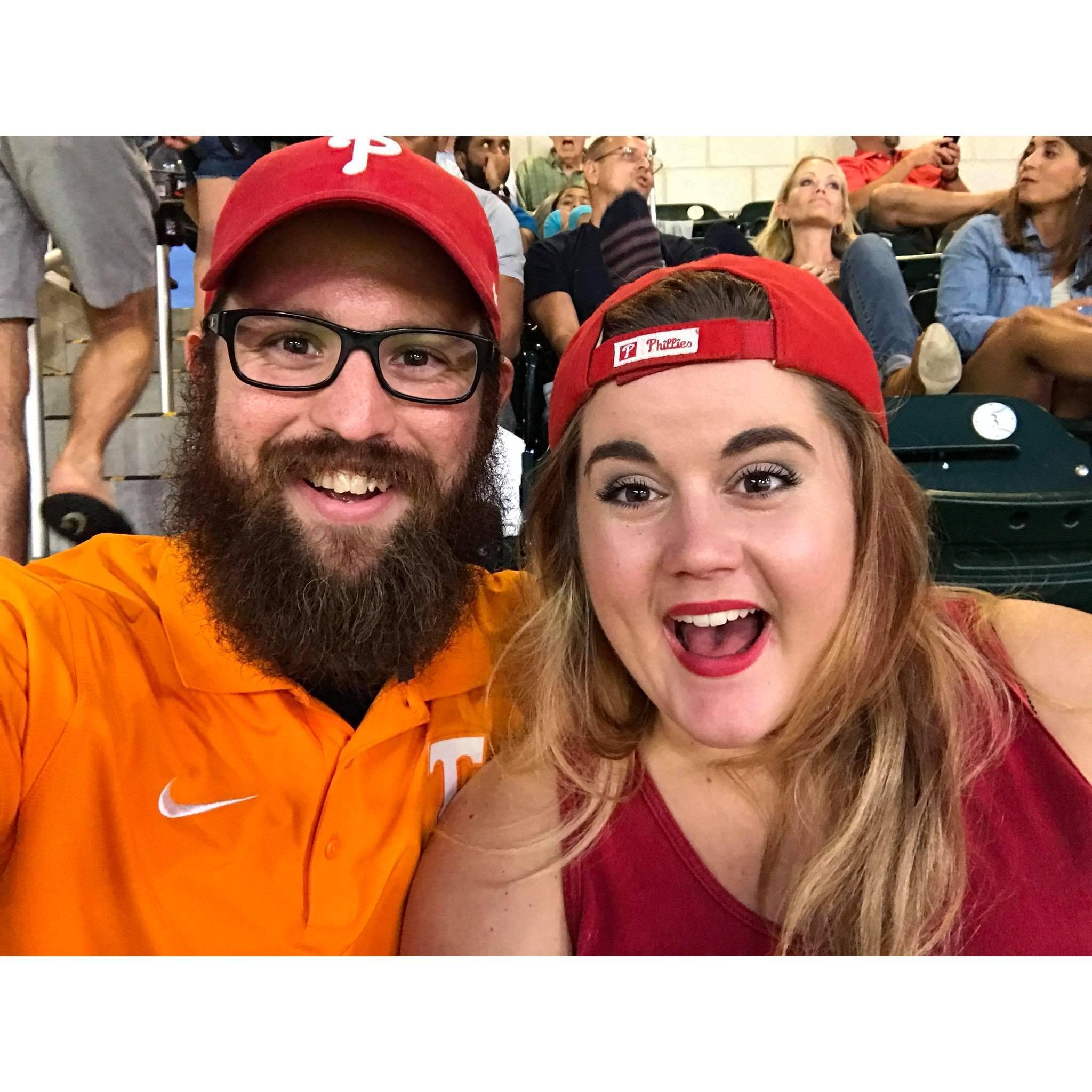 First MLB game!