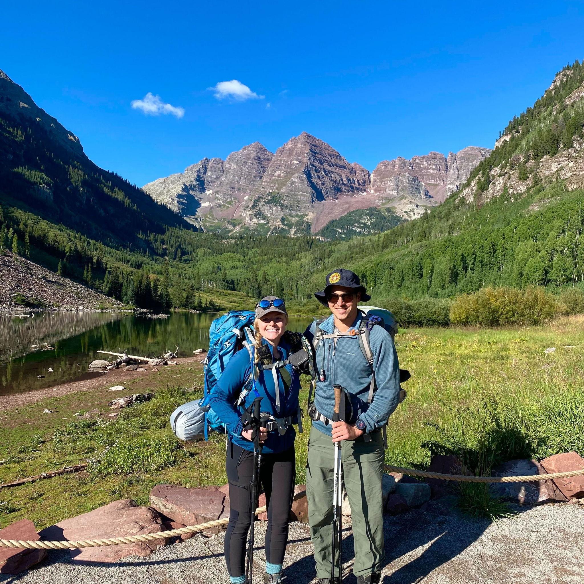 Four Pass Loop - a classic CO backpacking trip, and one of our best memories together