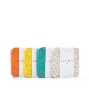 Coasters (Set of 4) - White