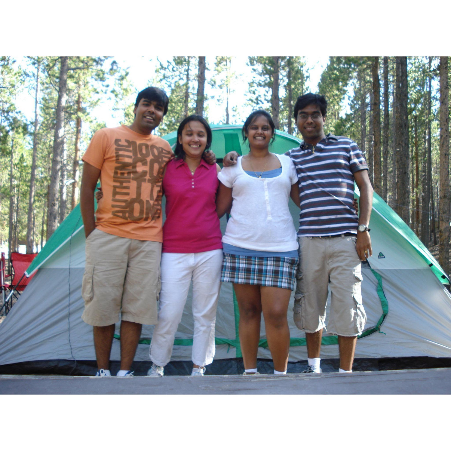 Camping before kids