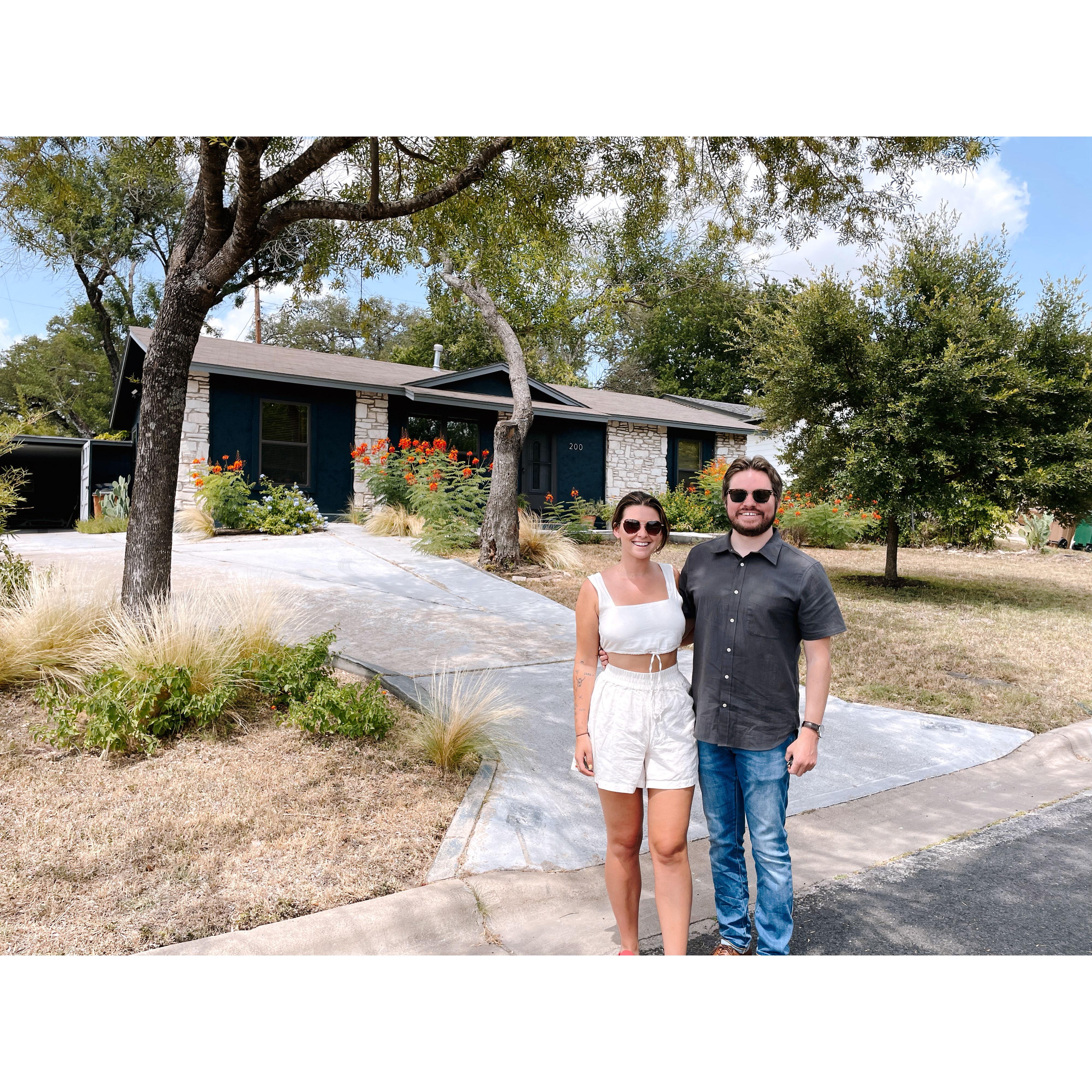 Our first home