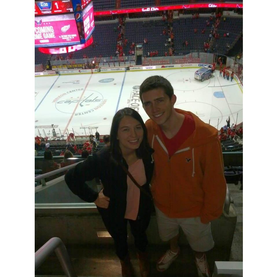 Capitals game!
October 2014
