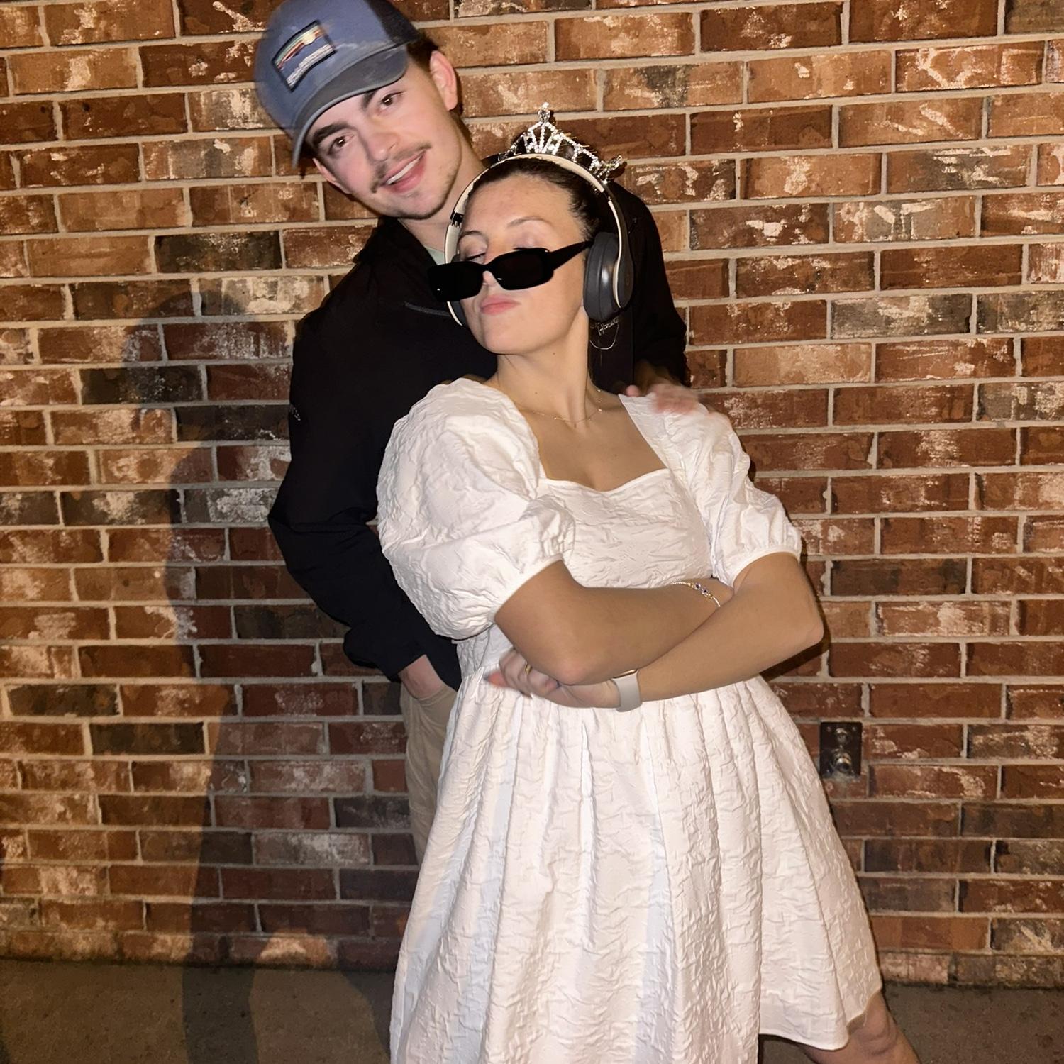2nd Halloween...try to guess their costumes