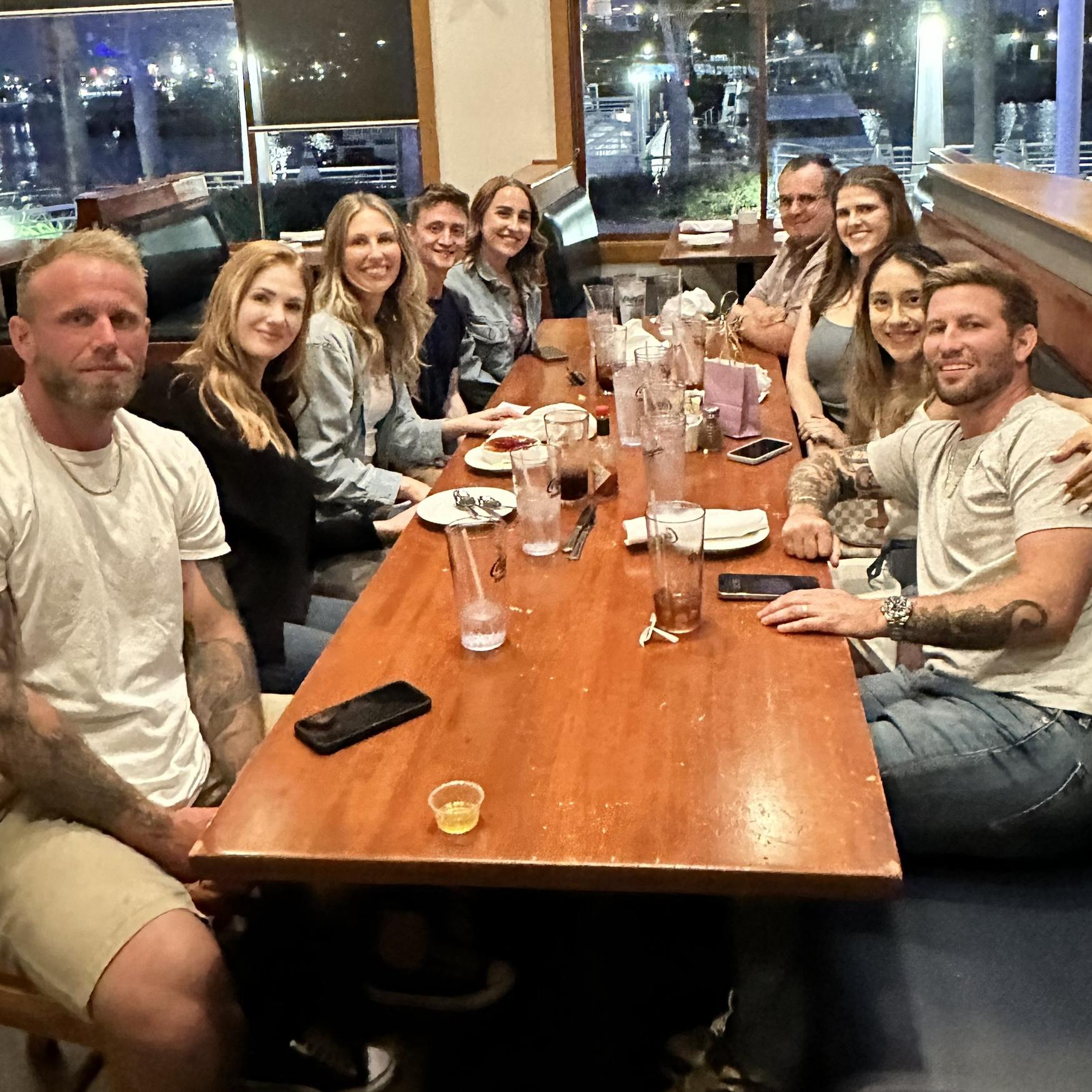 Dinner for Betsy’s birthday 2024