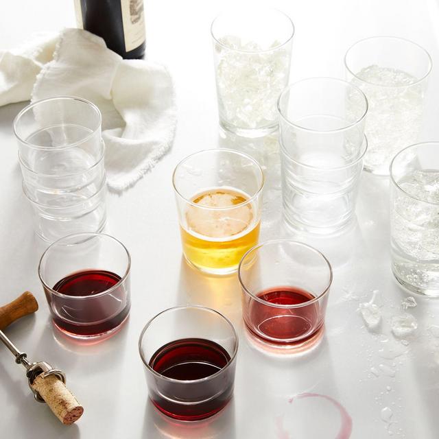 Stackable Bodega Glasses -- complete set