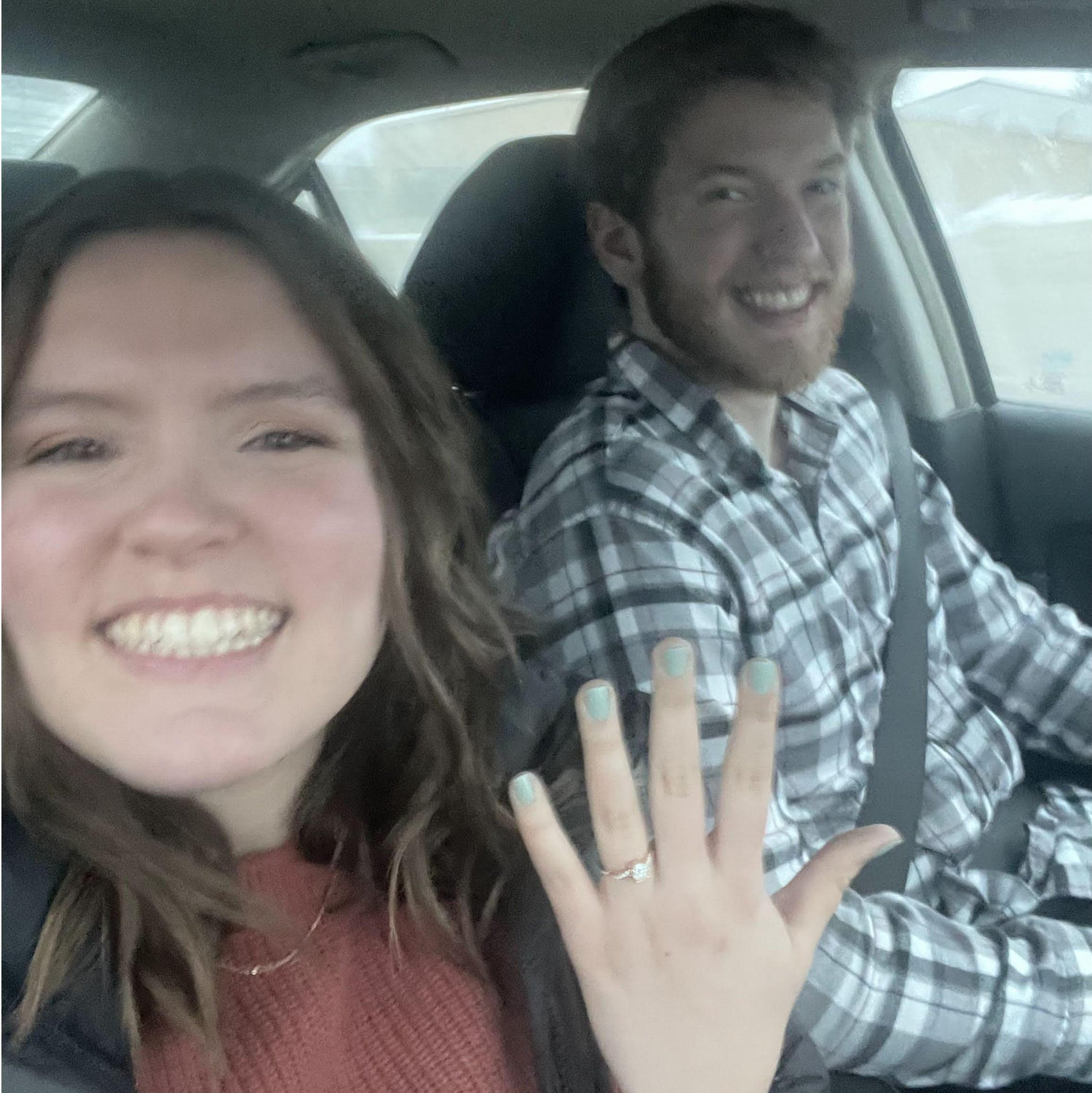 Right after we got engaged!