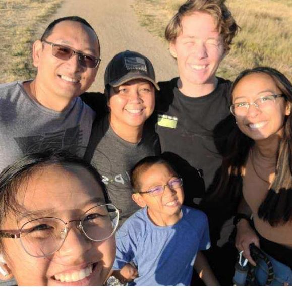 Hiking with the fam bam!