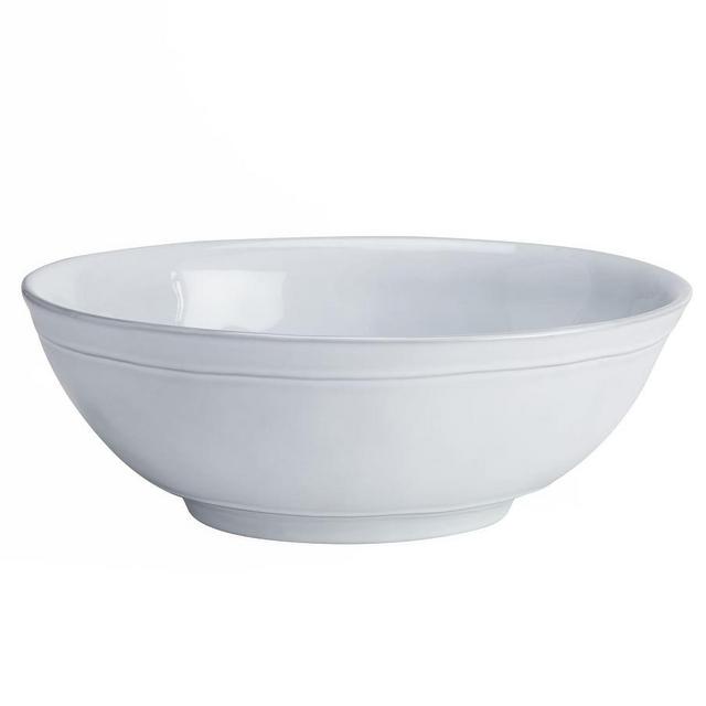 Cambria Recycled Stoneware Serving Bowl - Fog