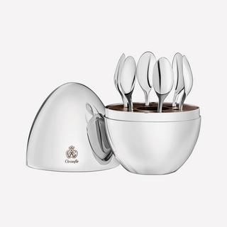 Mood 6-Piece Silverplated Espresso Spoon Set