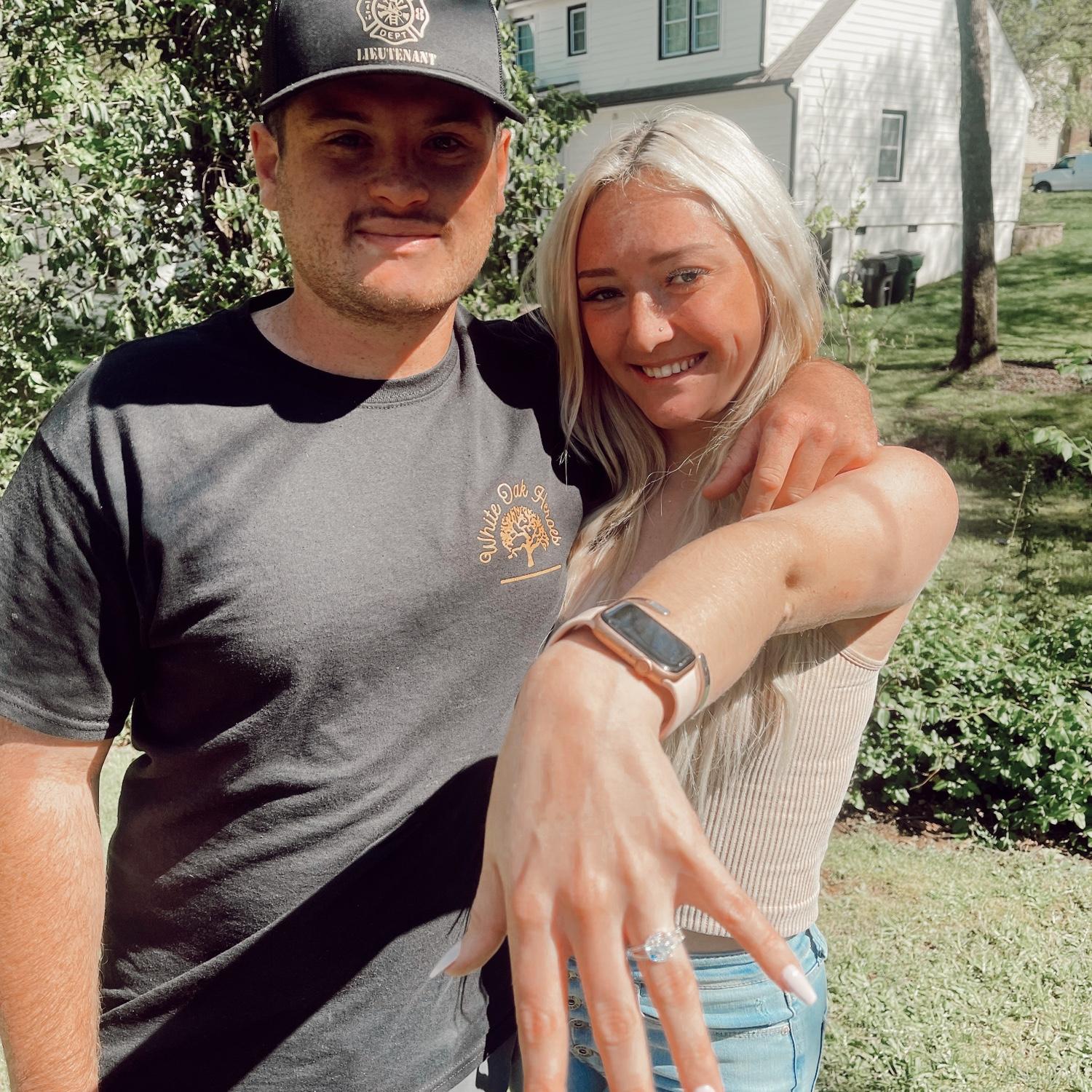 The day he proposed!! Easter 2023