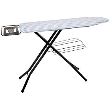 Honey-Can-Do Adjustable Deluxe Ironing Board with Iron Rest