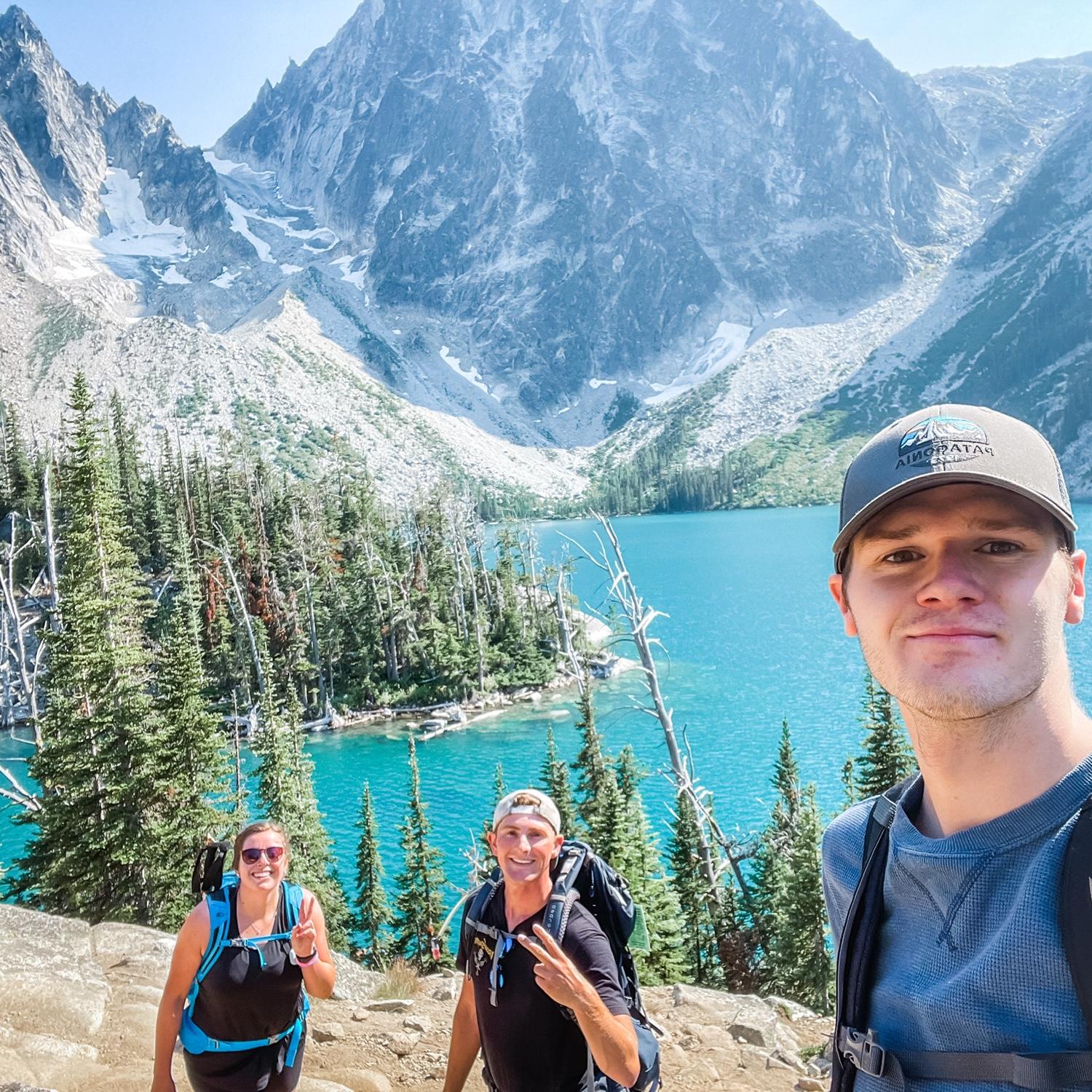 Our first hike! This is where it all started!